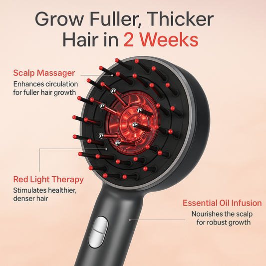 ScalpBloomer: 3-in-1 Hair Renewal + Red Light Therapy